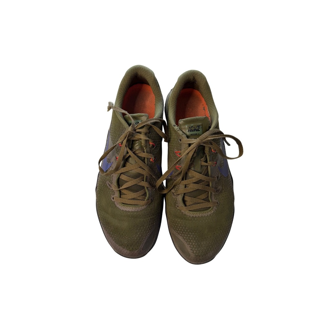 Nike Metcon 4 Mens Training Shoes Olive Green Purple AH7463-342 Size 11